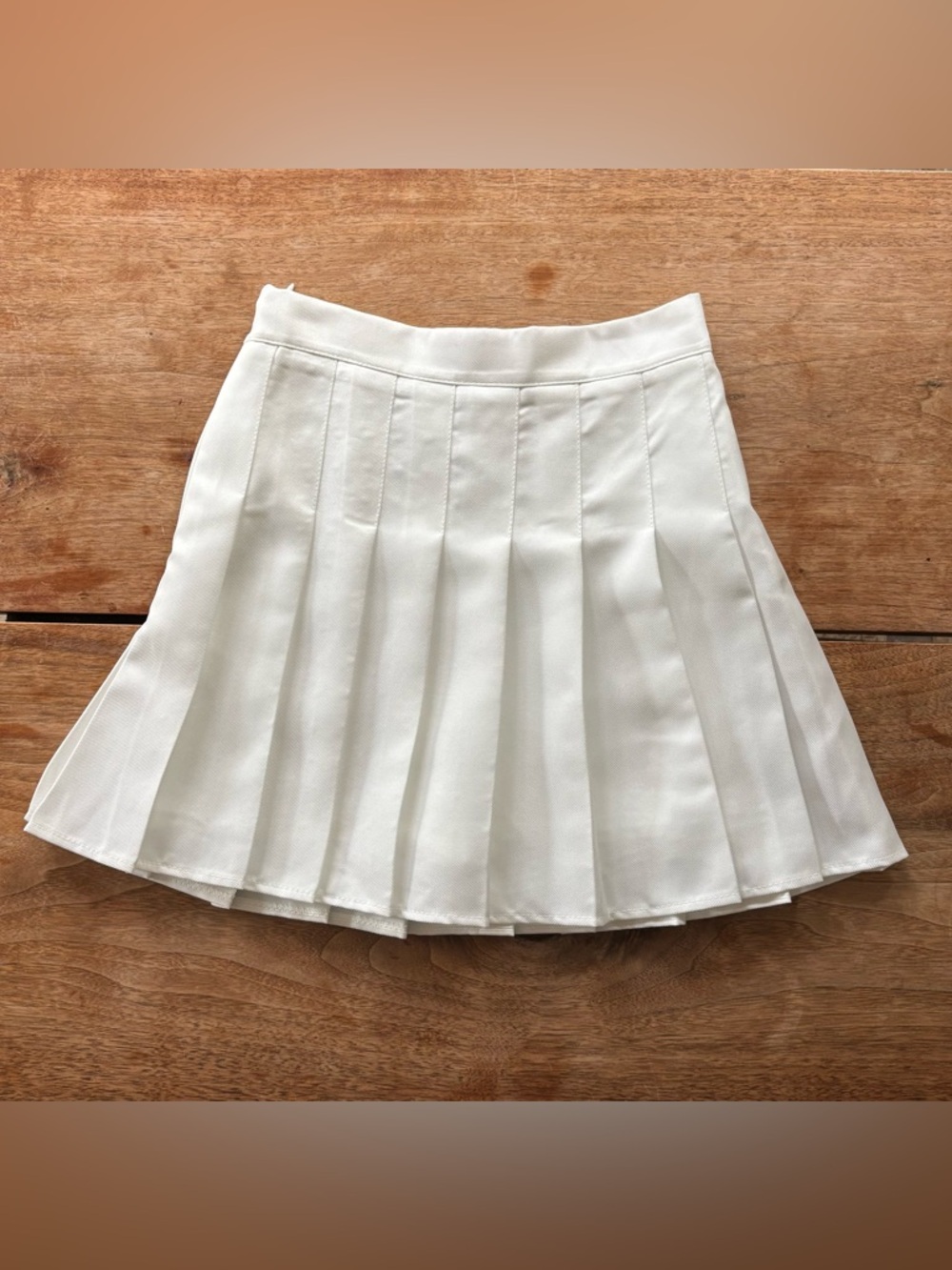 Pleated White Skirt Women’s XS Schoolgirl Uniform Tenniscore